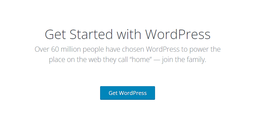 Get Started With WordPress
