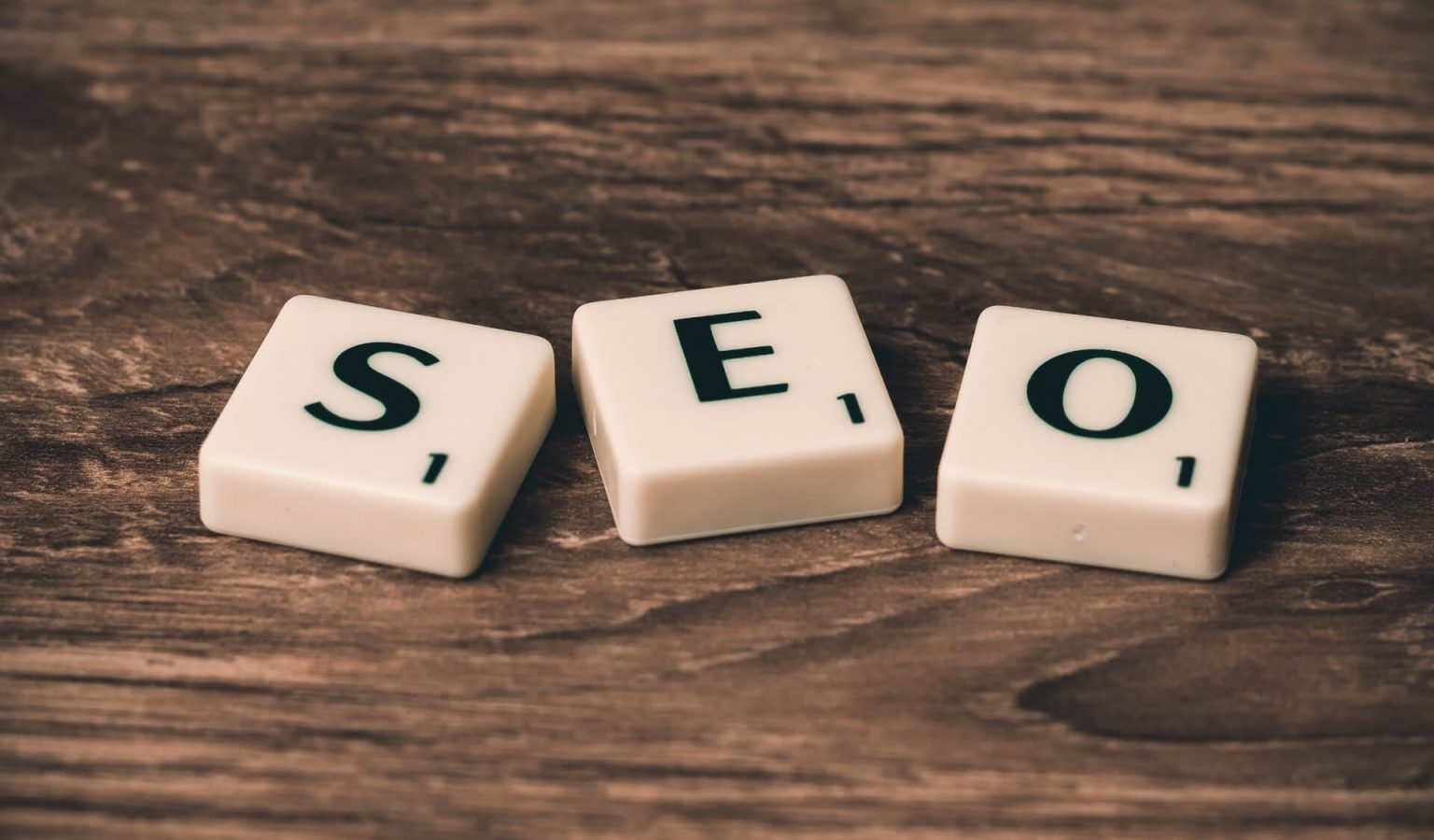 SEO Spelled With Scrabble Pieces